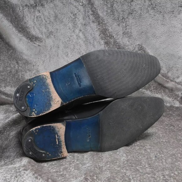 Sutor Mantellassi Black Leather Boots - Size 12 US / 45 EU - Picture 7 of 8